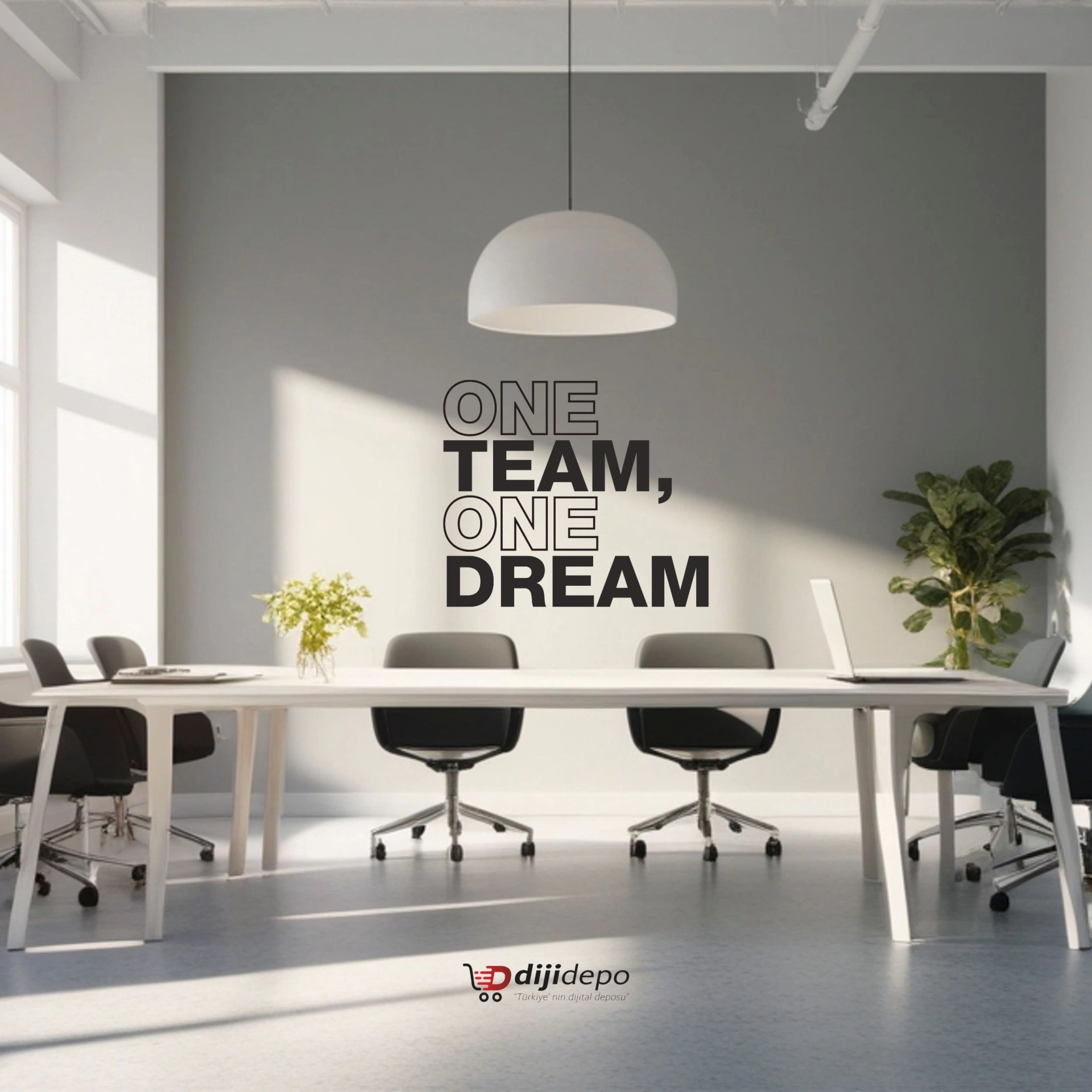 One Team One Dream - Cam Giydirme